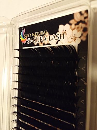 *A Special Lash Class* Sakura Silk Lash Thick Individual Eyelash Extensions C / 0.25mm / Mix