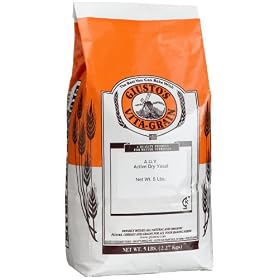 Giustos Vita Grain Active Dry Yeast, 5-pound Bag by Giustos
