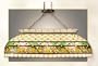 Geometric Pool Table Tiffany Ceiling Light