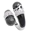 Sterling Silver Ring - Clear CZ and Black Onyx - 21 mm x 4 mm, Sizes 5-10
