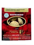 Gustolibero Gluten Free Cookies - Paste Frolle Riso Al Limone, 8.8-Ounce Packages