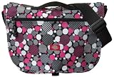 Dickies - Dickies 614 Mega Magenta Mod Dot Basic Messenger Shoulder Bag - Ships in ''24'' Hours!