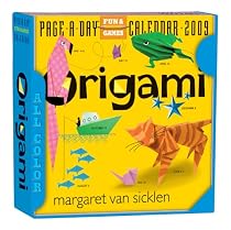 Origami Page-A-Day Calendar 2009 (Page a Day Fun & Games Calendr)