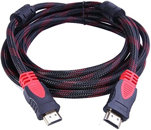 CK Video 5 Meters High Speed HDMI Cable with Ethernet - Supports 3D, Audio Return, 1080P & 4K - Latest HDMI Standard Gold Plated Copper Conductor