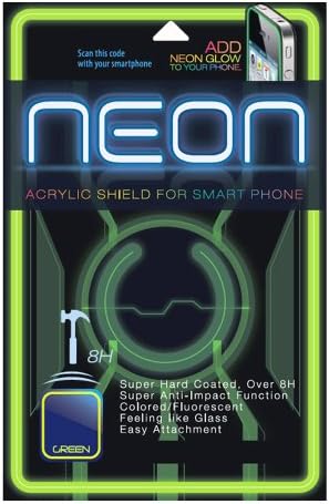 NEONTuff iPhone 5/5s/5c - Premium HD Shatterproof Screen Protector with Nanotechnology (Green)