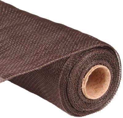 BROWN Poly Floral Deco Mesh 21 in x 10 yd Wreaths or Wrapping