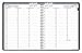 House of Doolittle 2017-2018 Two-Year Professional Weekly Planner, Black, 8.5 x 11