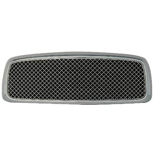 E Autogrilles 41 0113 ABS Chrome Mesh Packaged Grille Joamaoanaonoer