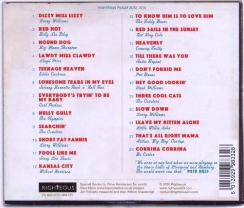 Hamburg List: Original Versions Of The Beatles' Star Club Set