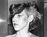 Photographic Prints of Teenage girl with 80s haircut from Mary Evans