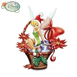 Disney Tinker Bell We Wish You A Fairy Christmas Figurine by The Bradford Exchange