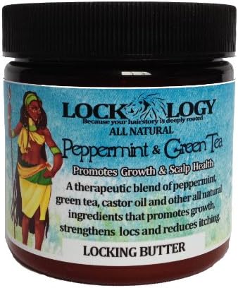 Peppermint and Green Tea Dreadlocks Butter (4 oz /113 g)