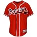 Atlanta Braves Jerseys : Majestic Atlanta Braves Red Alternate Replica Jersey