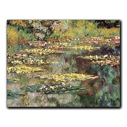 Waterlily Pond - Box Set of 12 Greeting Cards and Patterned Envelopes