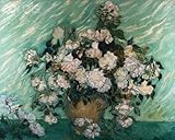 Wallmonkeys Peel and Stick Wall Decals - Roses by Vincent Van Gogh - 60