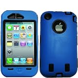 KingCase iPhone 3G & 3GS * Warrior Case * (Blue & Black) 8GB, 16GB, 32GB