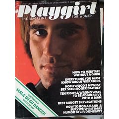 Playgirl Magazine: December 1975 (Paperback) Hollywood's newest sex star Roger Daltrey, Go-go dancer in centerfold