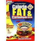 2008 Calorie King Calorie, Fat & Carbohydrate Counter ~ Allan Borushek