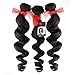 Eayon Hair® Peruvian Hair Extensions, Genuine 5a Virgin Remy Hair RAW Unprocessed, Natural Wavy Loose Wave, 3 Bundles/ Lot 300 Gram 10