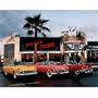 55 56 57 Ford Thunderbird Car Diner Art Print POSTER - 13x19