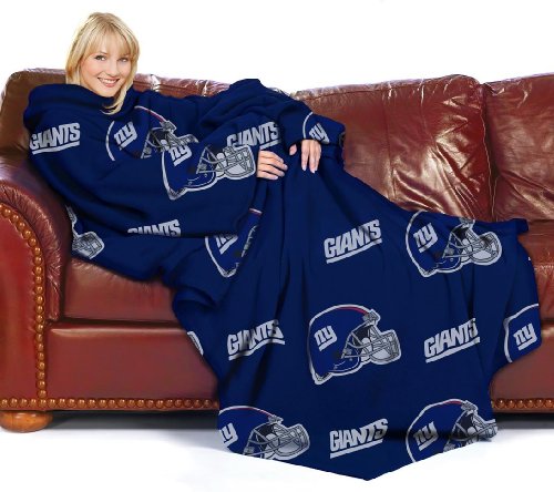 New York Giants NFL (Adult) Fleece Comfy Throw