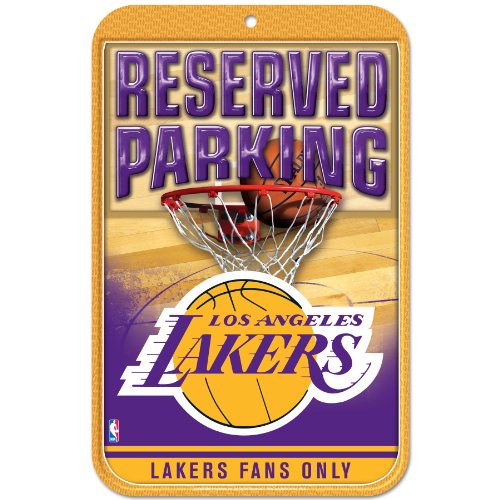 NBA Los Angeles Lakers 11-by-17 inch Locker Room Sign