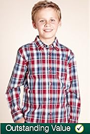 Pure Cotton Classic Collar Check Shirt