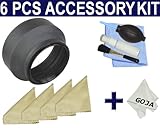 6 Pcs Kit for CANON Rebel XT XS XTi 18-55MM and ANY SLR Camera with a 58MM  ....