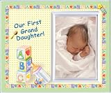 Our First Granddaughter - Picture Frame Gift