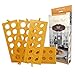 Versatile Ravioli Maker Set for Delicious Homemade Pasta, Pierogi, Wontons, Pelmeni, Mandoo, Shish Barak, Kreplach & Other Dumplings | 12-Pocket Tray, 3 Molds & Bonus Recipe Ebook Included