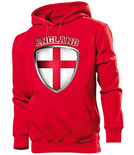 FUSSBALL – FANARTIKEL – ENGLAND FAN HOODIE 4725(HKP-R) Gr. M
