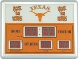 Texas Longhorns Scoreboard Clock Thermometer 14x19 ScoreBoard/Clock/Therm-U of Texas @ Austin - NC