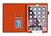iPad Air 2 Case, Apple iPad Air 2 Leather Case, rooCASE Dual View Slim Fit Leather PU Folio Case with Smart Cover Auto Sleep / Wake Feature for Apple iPad Air 2 (iPad 6) 2014 Model, Orange