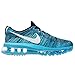 Nike WMNS Flyknit Air Max 620659-003 Black/White/Tide Pool Blue Women's Shoes