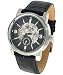 Men's Automatic Black Leather