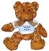 ON THE 8TH DAY GOD CREATED SUSPENSE NOVELS Plush Teddy Bear with BLUE T-Shirt-visli Cheap Deals
