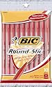BIC Round Stic Ball Pen 10pk - Red (GSMP101-Red)
