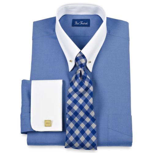 eyelet collar french cuff dress shirts