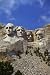 Usa, South Dakota , Mount Rushmore Stone Carvings of Us Presidents, George Washington, Thomas Jeffer
