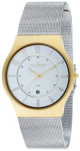 Skagen Herrenarmbanduhr Slimline Stahl 233XLGS Preisvergleich