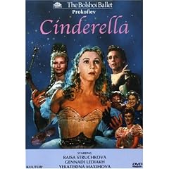 Prokofiev - Cinderella / Struchkova, Lediakh, Chadarain, Kolpakchi, Maximova, Bolshoi Ballet