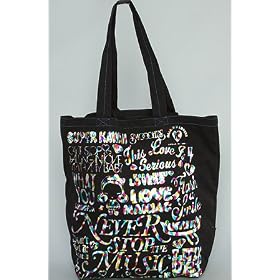Harajuku Lovers The Yippie Tote in Typography,Bags (Handbags/Totes) for Women