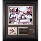 Mounted Memories Rusty Wallace Autographed Plate w/ Race Used Tire - Rusty Wallace Ii One Size