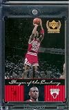 1999 Upper Deck Century Legends Basketball Card # 90 Michael Jordan Chicago Bulls -Shipped In A Protective ScrewDown Case!