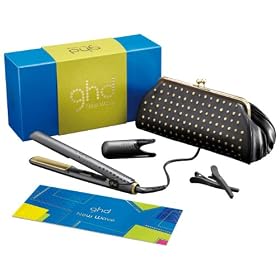 ghd Iconic Eras New Wave Limited Edition Gold Series Classic Styler Hair Straightener Gift Set