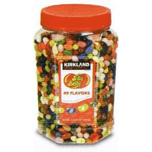 Kirkland Signature Jelly Belly Jelly Beans 49 Flavors - 4 Lbs