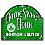 NBA Boston Celtics 11-by-9 Wood Home Sweet Home Sign