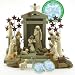 Willow Tree Complete 23 Piece Nativity Set By Susan Lordi with Go Green! Compressed Bamboo Towels