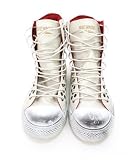 Doublju Mens Casual High Top Leather Sneakers (027D)