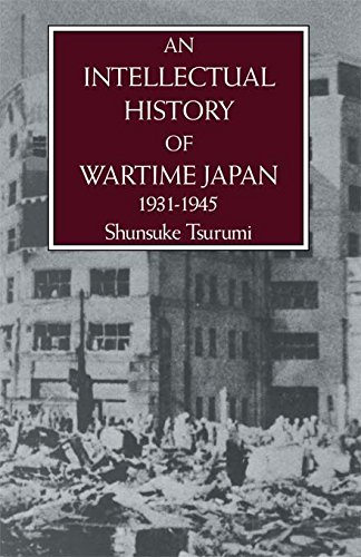 Intell Hist Of Wartime Japn 1931